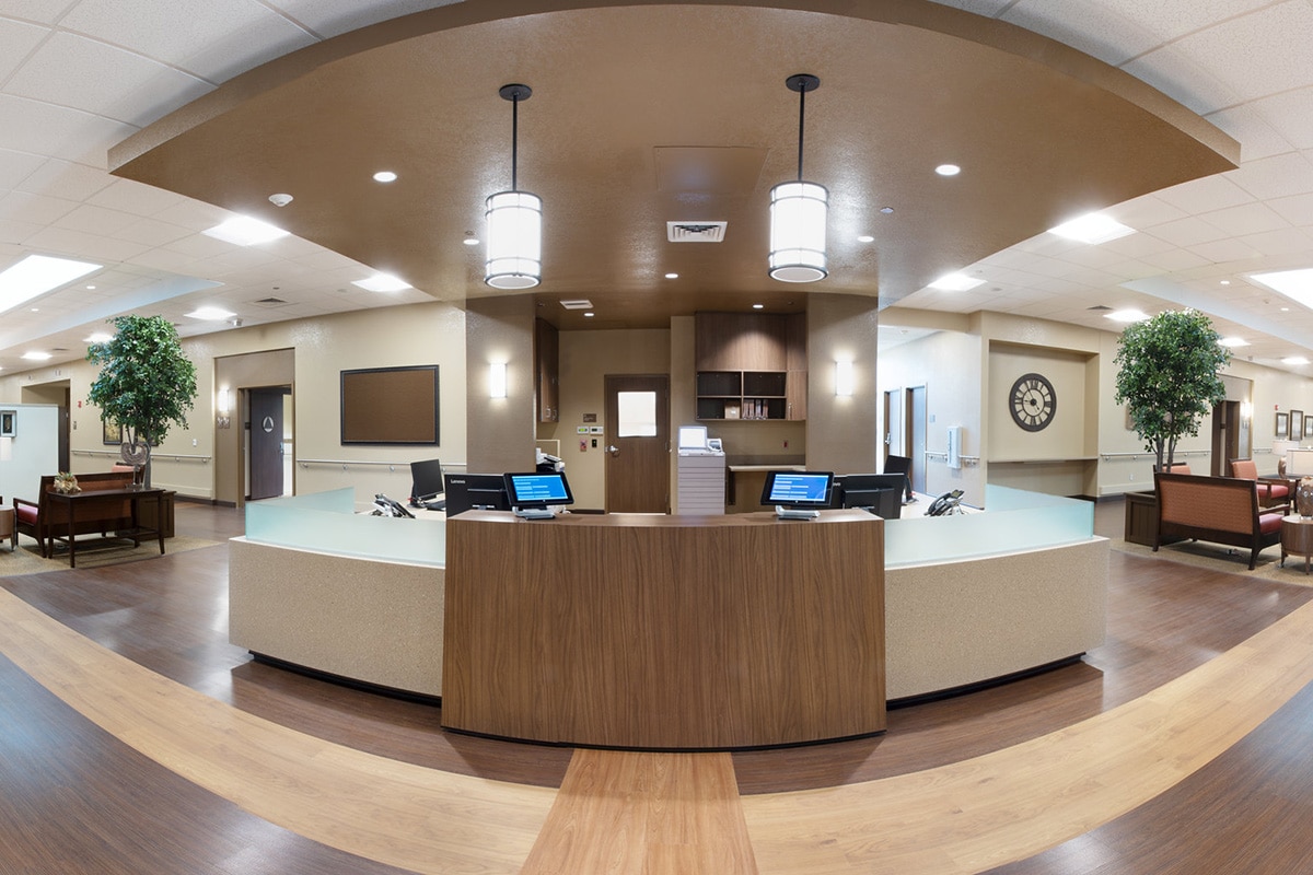 Lobby with waiting area